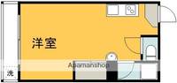 広島県東広島市西条中央4丁目の賃貸アパート302の間取り