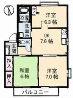 ファミリア坂 Ⅰの間取り
