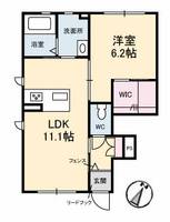リヴェールの間取り