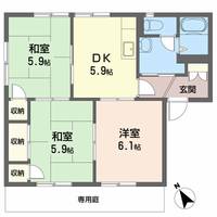 ラルジュ瀬戸C棟の間取り