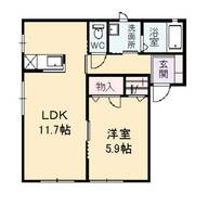 物件の間取り画像