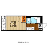 山口県岩国市南岩国町1丁目の賃貸アパートの間取り