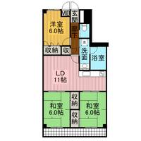 物件の間取り画像