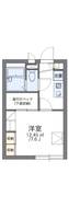 レオパレス車藤203の間取り