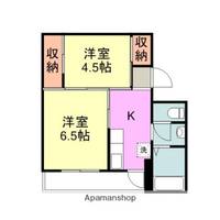 ヴィラナリー築出 2号棟の間取り
