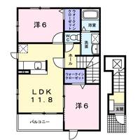 PRATCRIA小鯖Cの間取り