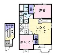 ヴィラ・ステイサイドAの間取り