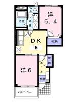 メルヴェイユーSAKURA.Cの間取り