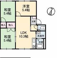 物件の間取り画像