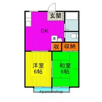 第8リトルハイツの間取り