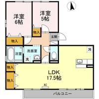 物件の間取り画像