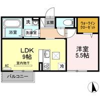 ミッドレジデンス A A棟の間取り