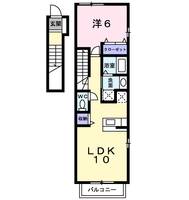 メルベーユ・ヴィラの間取り