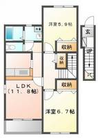 物件の間取り画像