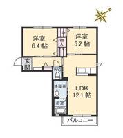 物件の間取り画像