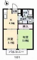物件の間取り画像