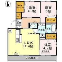 物件の間取り画像