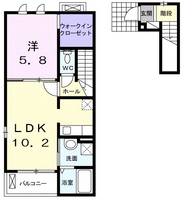 ビラ・ダ カーポの間取り