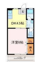 第二沼ハイツ306の間取り