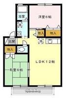 カムールドルフ202の間取り