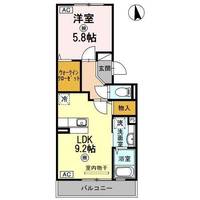 カーサ エスポワールの間取り