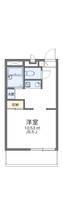 レオパレス長府東202の間取り