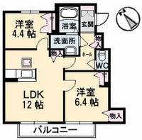 物件の間取り画像
