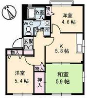 ディアス33 B棟0201の間取り
