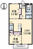 物件の間取り画像