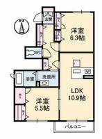 物件の間取り画像