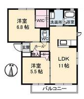 物件の間取り画像