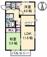 物件の間取り画像