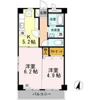 ロイヤルN 西棟の間取り
