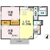 ファミール市原の間取り