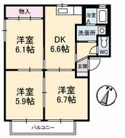 物件の間取り画像
