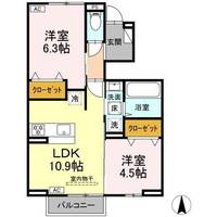 物件の間取り画像