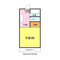 山口県下関市秋根北町の賃貸アパート101の間取り