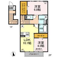 ステラ綾羅木の間取り