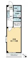 フォブール勝瑞の間取り