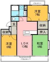 物件の間取り画像