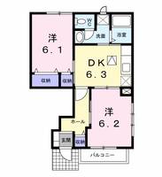 物件の間取り画像