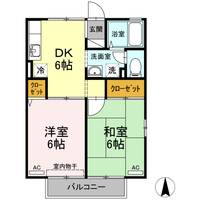 メゾン西林の間取り