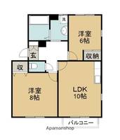 物件の間取り画像