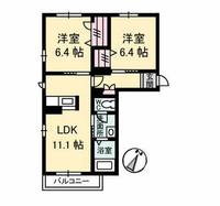 物件の間取り画像