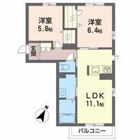 物件の間取り画像