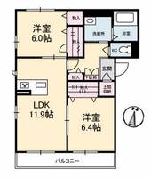 物件の間取り画像