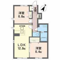 マリ・ソル若葉 A棟の間取り