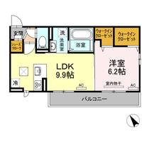 メゾン沖浜の間取り