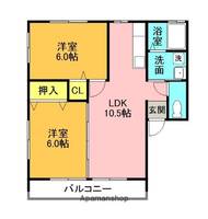 物件の間取り画像