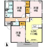 物件の間取り画像